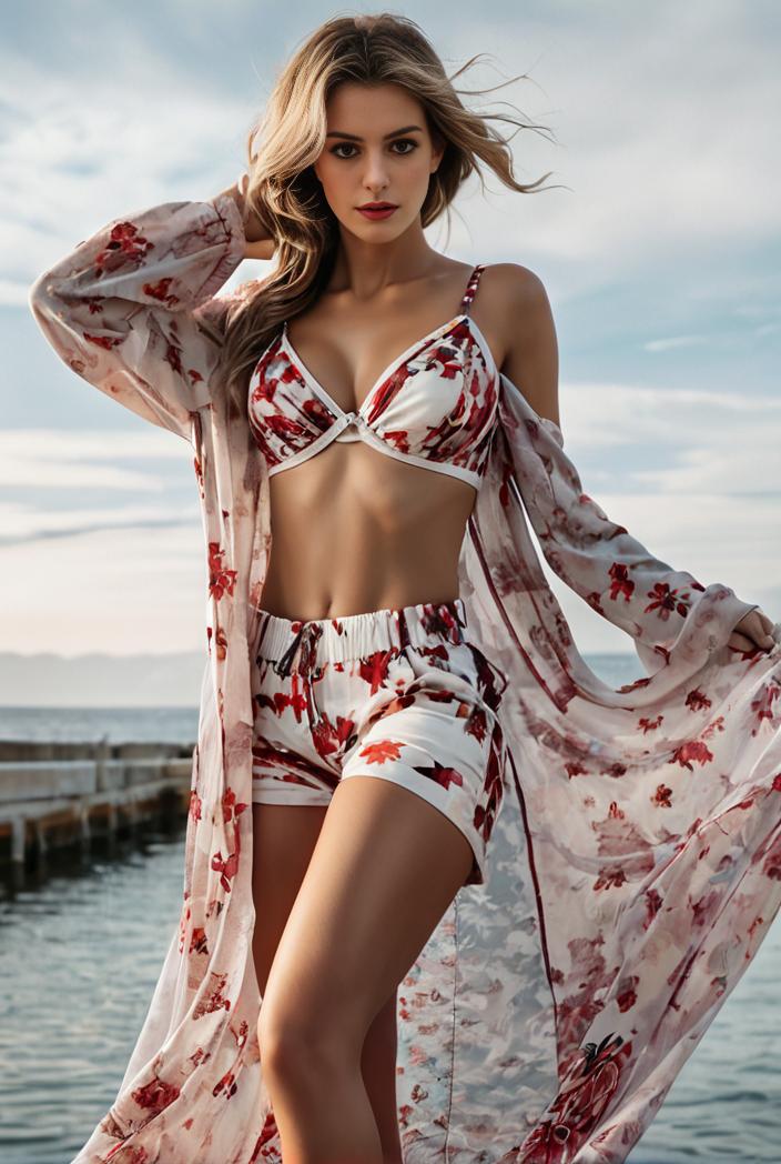 3 pieces sexy print bikini women high waist swimsuit cover up swimwear female lady bathing suit swimming summer beachwear 127664