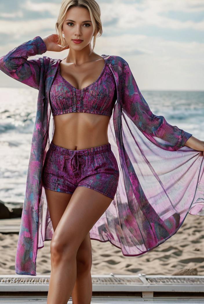3 pieces sexy print bikini women high waist swimsuit cover up swimwear female lady bathing suit swimming summer beachwear 114492