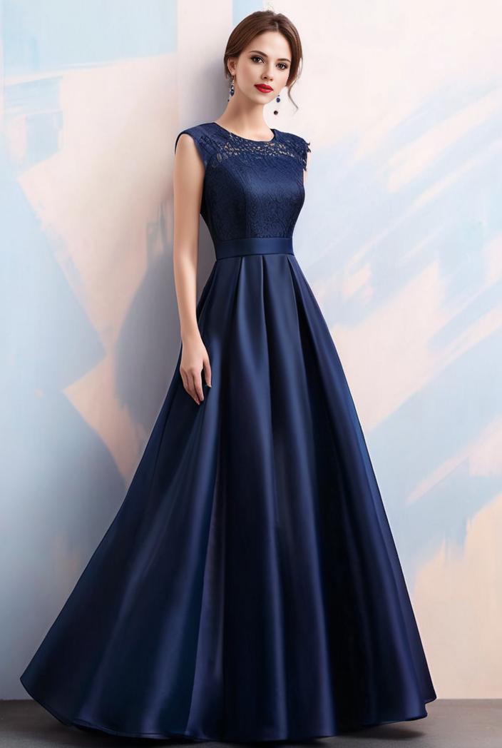 elegant women s sequin color block swing dress with 3 4 length sleeve 137632